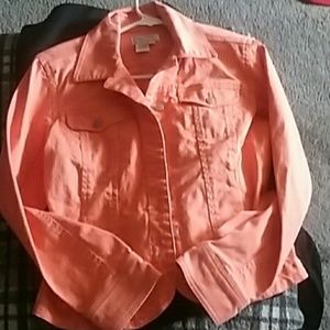 Peach jacket